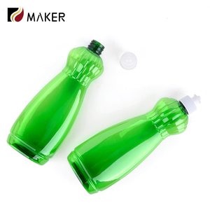 Envase de Plástico PET para Detergente Lavavajillas, Limpiador de Pisos Líquido <span class=keywords><strong>Verde</strong></span> de 550 ml, Jabón Lavavajillas, Botella de Detergente Líquido - Product Image 3