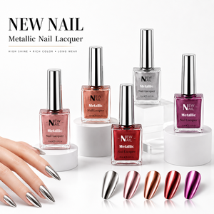 Proveedor para Salón <span class=keywords><strong>de</strong></span> Uñas Esmalte <span class=keywords><strong>de</strong></span> Uñas Regular Normal en Gel <span class=keywords><strong>de</strong></span> Color Metálico Secado Rápido al Aire Sin Lámpara Bajo Olor - Product Image 2