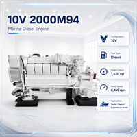 Moteur diesel marin SCDC MTU Série 2000 10V 2000M94 10 cylindres 4 temps pour yacht, bateau de personnel, navire de sauvetage et ferry rapide