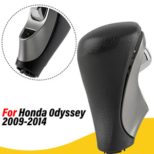 Honda Car Gear <b>Knob</b> Gray Carbon Fiber Leather Ergonomic <b>Shift</b> Handle Automatic Transmission Manual Model JM4-10 - Product Image 4