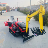 Offre Spéciale d'usine Tracteur à chenilles télécommandé Mini tracteur 25hp 35hp Tracteur agricole à chenilles avec CE