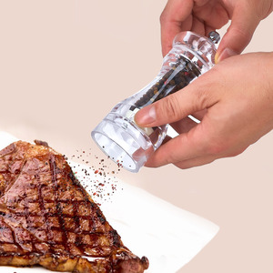 Juego <span class=keywords><strong>de</strong></span> Molinillos <span class=keywords><strong>de</strong></span> Especias Recargables <span class=keywords><strong>de</strong></span> Acrílico Transparente para Sal y <span class=keywords><strong>Pimienta</strong></span> con Molinillos <span class=keywords><strong>de</strong></span> <span class=keywords><strong>Pimienta</strong></span> <span class=keywords><strong>de</strong></span> Cerámica, Juego <span class=keywords><strong>de</strong></span> Saleros y Pimenteros - Product Image 3