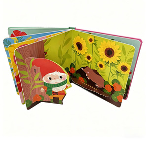 Libro Infantil Educativo 3D Personalizado con Ilustraciones 3D Hechas a Mano <span class=keywords><strong>para</strong></span> Bebés y Niños Pequeños, Material <span class=keywords><strong>de</strong></span> Papel - Product Image 5
