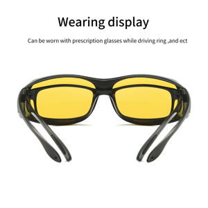 <span class=keywords><strong>Gafas</strong></span> <span class=keywords><strong>de</strong></span> <span class=keywords><strong>Sol</strong></span> Magnéticas Polarizadas 4 en 1 con <span class=keywords><strong>Clip</strong></span> para <span class=keywords><strong>Gafas</strong></span> Graduadas, <span class=keywords><strong>Gafas</strong></span> para Conducir <span class=keywords><strong>de</strong></span> Noche - Product Image 4