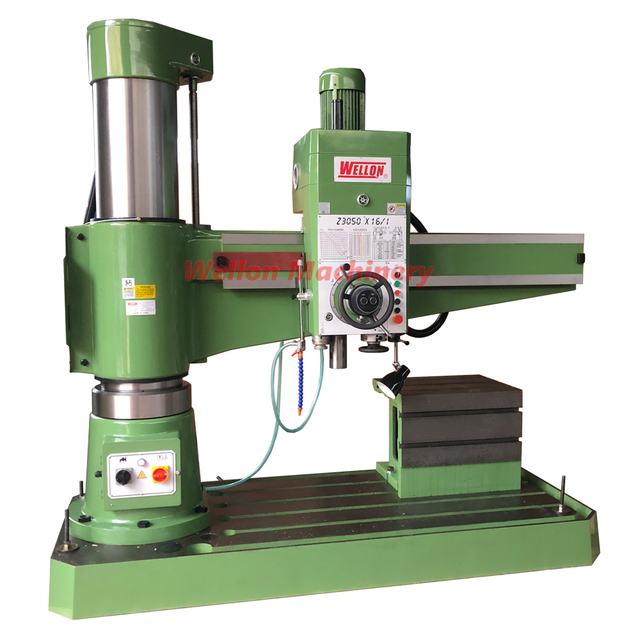 Wellon Z3050x16/1 Hydraulic Radial Drilling Machine Heavy Duty Industrial Metal Hole Drill Press