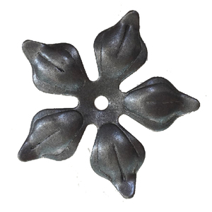 Panneaux floraux décoratifs en fer forgé, rosettes, éléments décoratifs en fer forgé, clôtures, rampes d'escalier, treillis, portails - Product Image 4