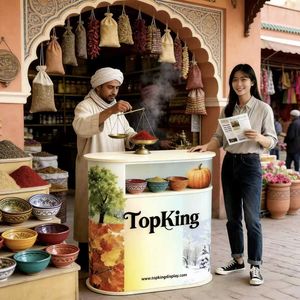 Expositor de Cartón Hueco con Impresión Personalizada para Ferias Comerciales <span class=keywords><strong>y</strong></span> Uso en Stands Desplegables - Product Image 2