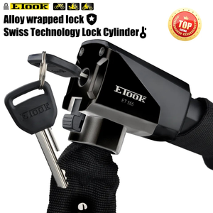 ETOOK — serrure de chaîne de vélo électrique, <span class=keywords><strong>cadenas</strong></span> anti-poussière, 1100mm, pour <span class=keywords><strong>moto</strong></span> - Product Image 4