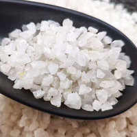 Sable de silice de haute pureté pour remplissage de gazon artificiel, remplissage de gazon synthétique, terrains sportifs, aménagement paysager, quartz en vrac pour l'exportation
