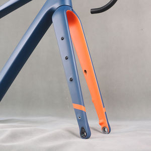 Marco de carbono freno de disco <span class=keywords><strong>bicicleta</strong></span> de grava Cable oculto completo pieza de <span class=keywords><strong>bicicleta</strong></span> fibra de carbono T1000 T4 700X50C <span class=keywords><strong>cuadro</strong></span> GR048 - Product Image 3