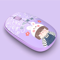 Personnalisé votre conception logo souris sans fil bureau muet 2.4G Bluetooth souris pour ordinateur portable cadeau