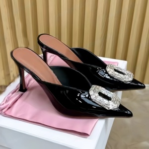 Sandales à talons hauts pour femmes de luxe, de qualité supérieure, sandales d'été avec embellissements en cristal - Product Image 3