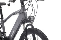 Vélo de montagne électrique 20 pouces en promotion, moteur arrière sans balais 350W, 21 vitesses, acier au carbone, batterie lithium, frein à disque mécanique