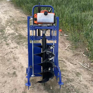 מכונת קידוח ניידת נייד נייד מעובה שדה ספירלה סבך חדש שניים-ארבעה שבץ דלק מטען מטען חפר - Product Image 3