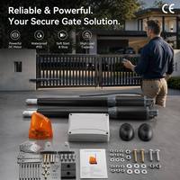 Abridor de Puerta Corredera Automático Fubei Comercial de 1500 kg y 750 W con Dos Transmisores Remotos y Motor de Alta Eficiencia para Plantas