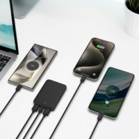 Cargador Portátil de 5V 2.4A, Mini Banco de Energía de 5000mah, Batería de Bolsillo para Teléfonos Inteligentes y Chalecos Térmicos