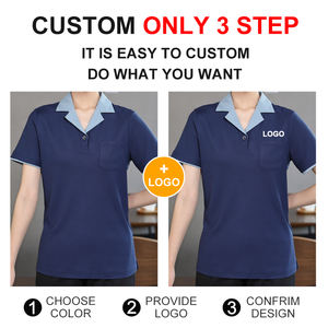 レストラン マッサージ スパ セクシー ホテル ウェイトレス 警備員 制服 インド アラビア リネン レストラン制服 ウェイトスタッフ ポロシャツ - Product Image 3