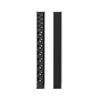 Haut-parleur colonne en aluminium M-80PA 120W 4 ohms avec 3 haut-parleurs de graves de 8 pouces et 4 tweeters à dôme en soie de 25 mm pour l'audio de réunion