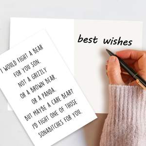 Biglietto <span class=keywords><strong>di</strong></span> <span class=keywords><strong>auguri</strong></span> <span class=keywords><strong>di</strong></span> <span class=keywords><strong>compleanno</strong></span> divertente personalizzato 10 pz con carta <span class=keywords><strong>auguri</strong></span> <span class=keywords><strong>di</strong></span> <span class=keywords><strong>compleanno</strong></span> busta - Product Image 6