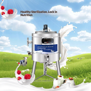 Máquina Pasteurizadora de Acero Inoxidable para Procesamiento de Leche, Jugo, Yogur y Bebidas - Product Image 1
