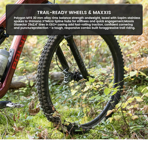 <span class=keywords><strong>Bicicleta</strong></span> de Montaña de Carbono 29er con Suspensión Completa, 12 Velocidades, Frenos de Disco Hidráulicos, para Trail y Enduro - Product Image 6