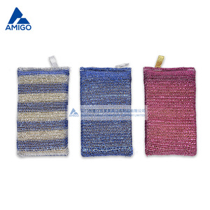 Amigo Cleaning <b>Cloth</b> Rectangle Multipurpose <b>Kitchen</b> Dishcloth Red Blue Purple Silver Gold Color - Product Image 2