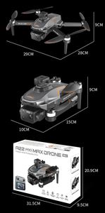 Dron RC A22 Pro Max <span class=keywords><strong>con</strong></span> <span class=keywords><strong>Cámara</strong></span> Profesional para Fotografía Aérea, <span class=keywords><strong>GPS</strong></span>, Motor sin Escobillas, Plegable, Mini, de Cuatro Ejes, <span class=keywords><strong>con</strong></span> Evitación de Obstáculos - Product Image 5