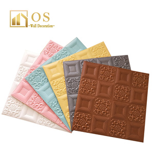 Pegatina de <span class=keywords><strong>pared</strong></span> de espuma de Pe, papel tapiz 3d, decoración de techo, <span class=keywords><strong>precio</strong></span> de fábrica - Product Image 4