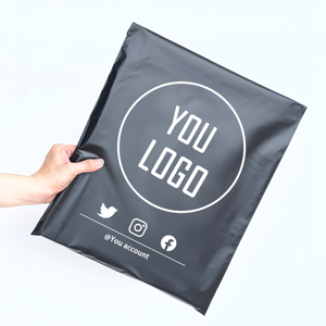Eco-friendly Red Mailing Pouch Self Seal Express Mailer Polymailers Bags Custom logo Shipping Bag for Clothing Mail Package - Product Image 4