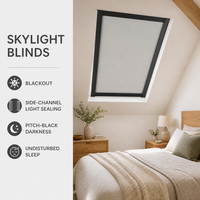 Fabricant de stores pour fenêtres de toit Skylight Blinds, fournisseur en gros sur mesure pour les designers d'intérieur et les achats de projets