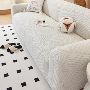 Copridivano Elasticizzato in Jacquard, Adatto agli Animali Domestici, Antiscivolo, Traspirante, Delicato sulla Pelle, Lavabile in Lavatrice e Facile da Installare - Product Image 4