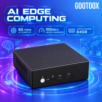 Host Komputasi AI Edge yang Menggunakan 30B LLM, Memori Terpadu Lokal, Bandwidth 100GB/s, Moore Threads, GPU 8 Core, CPU Mini PC