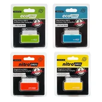 Ahorrador de Combustible para Automóviles al 15%, Lector de Códigos OBD2 Nitro ECO, Chip Tuning Box para Automóviles Multimarca con Garantía de Un Año