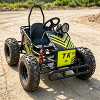 Kart électrique tout-terrain 10 pouces 1500W à faible bruit et respectueux de l'environnement