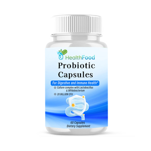 Cápsulas de Probióticos de Marca Privada con Múltiples Cepas que Apoyan un Microbioma Diverso y Saludable, Cápsulas para un Sistema Inmunitario Más Fuerte - Product Image 1