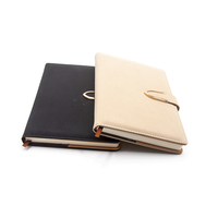 Agenda professionnel sur mesure en faux daim avec sangle à boucle - Journal/agenda de luxe personnalisé en microfibre de daim - Fabrication en usine