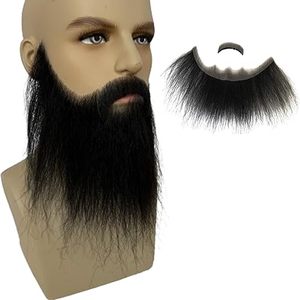 Bruin Snor En Baard Pictogram Geïsoleerd Op Witte Achtergrond Barbershop Symbool Gezichtshaar