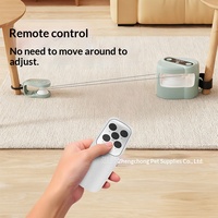 Jouet de poursuite pour animaux de compagnie télécommandé, moderne et écologique, avec plume sonore, en ABS, modèle transfrontalier