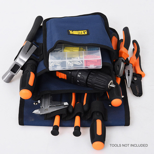 Ceinture porte-outils étanche et robuste pour électricien, en tissu Oxford, avec support de marteau réglable, multi-compartiments, pour hommes, ODM - Product Image 3