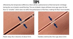 Tavole <span class=keywords><strong>per</strong></span> decking composito in <span class=keywords><strong>legno</strong></span>-plastica coestruso dal design moderno, impermeabili <span class=keywords><strong>per</strong></span> esterni, <span class=keywords><strong>per</strong></span> pavimentazione Trex con decking in WPC - Product Image 6