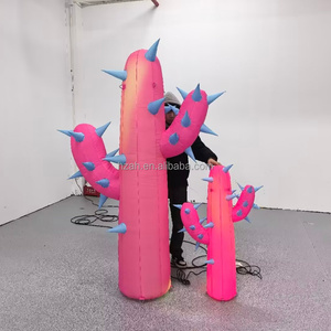 Modelo de Cactus Inflable Gigante Realista, Decoración Inflable de Ficus Barbaria Atractiva para Eventos - Product Image 3