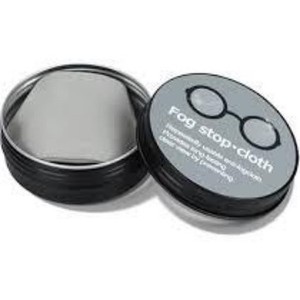 ผ้าเช็ดแว่นตาป้องกันฝ้า Bafup Fog Stop Cloth 1 ชิ้น ผ้าฟลานเนล บรรจุในกล่องเหล็ก - Product Image 1