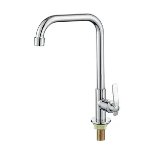 Single Cold Basin Faucet Brass Faucet Sink Cold Water Kitchen Faucets