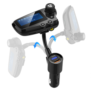 BT5.0 inalámbrico para coche FM Transmisor Dual USB manos libres para coche MP3 jugador - Product Image 6