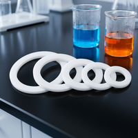 Joint d'étanchéité composite PTFE modifié noir, blanc, bleu, haute température, durable, sur mesure, pour l'étanchéité des fluides acides et des solvants – Fourniture professionnelle