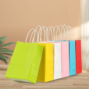 Sac en papier kraft personnalisé, texture cuir, emballage à emporter pour desserts, thé au lait, aliments, vente au détail, usage professionnel en gros - Product Image 2