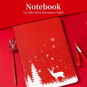 2025 New Corporate Journal Diary <b>Notebook</b> with Accompanying Pen Bookmark Thermal/vacuum Cup for Christmas Boxes Gift for Client - Product Image 2