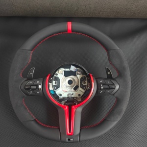 高品质真皮方向盘套适用于 F10 F20 F22 F30 F32 F42 F16 F15 X3 X5 即插即用 - Product Image 2