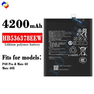 Nuova Batteria OEM HB536378EEW da 4200mAh per <span class=keywords><strong>Huawei</strong></span> <span class=keywords><strong>P40</strong></span> Pro, Mate 40, Mate 40E - Product Image 2