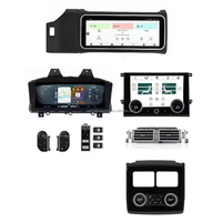 Kit de modificación de coche de 7 piezas Android Carplay REPRODUCTOR DE DVD de coche para Land Rover Range Rover Vogue L405 2013-2017